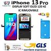 APPLE IPHONE 13 PRO DISPLAY TOUCHSCREEN - SOFT OLED - 120 Hz PARI ORIGINALE GLS