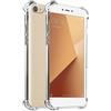 REY Cover in Gel TPU Anti-Shock per XIAOMI REDMI Note 5A Prime, Morbido Silicone Cus