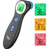 femometer Termometro frontale a infrarossi contactless per neonati adulti, digitale, 2 in