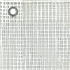 TENAX COVER ALL 4,00x6 m Telo Occhiellato Retinato Trasparente-Bianco 150 g/m²,
