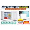 🧊 Mini Frigorifero 20L Silenzioso - Frigo Bar da Camera / Ufficio / Hotel