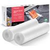 FRESKO Sacchetti sottovuoto alimenti 2 rotoli 28 X 600 cm,dimensioni personalizz