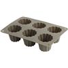 Crealys Candy 513013 - Stampo per 6 dolcetti, in Silicone, 20 x 15 x 5 cm, Color