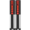 Puiseno 2Pcs Telecomando Cancello Sostituzione per somm-tx03-434-4-xp, 434,42MHz, 4 Cana