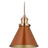 Relaxdays Lampadario a Sospensione Industrial, 130x18,5 cm, Lampada per Salotto