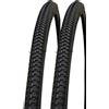 Deestone 2 COPERTONI GOMMA PNEUMATICO BICI BICICLETTA 27 X 1 1/4 (32-630) VINTAGE