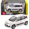Fiat Panda, 1 Modellino Realistico Auto Scala 1:24, Bianco o Rosso Assortiti