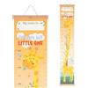 Legami - Metro da Parete Dream Big Little One, Metro da appendere per misurare l'Altezza dei Bambini, fino a 160 cm, 41 Stickers inclusi, con Listelli in Legno, Tema Giraffe