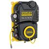 STANLEY Fatmax - WALLTECH PRO COMPRESSORE A MURO CON SERBATOIO 2L, Nero/Giallo