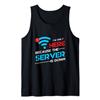 Nerd Programmatore Gamer Ethernet 4G 5G Senza fili Wifi Rete Server Computer Wi-Fi Internet IT Canotta