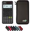 Casio fx-85ES Plus 2nd edition con Custodia Protettiva WYNGS inclusa Nero - Calc