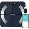 Healthkeep Bilancia Pesa Persona di Alta Precisione Bilancia Impedenzimetro Bluetooth Bilancia Collegata con App 13 Metriche Salute per Andriod e iOS Max 180kg/400lb - Blu