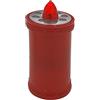 Velamp Lumino Elettrico a Led 15,2cm, Durata 90gg, rosso con Luce fissa rossa