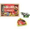 Melissa & Doug Gioco Calamite Bambini Animali da Fattoria, Magneti bambini, Giochi in legno Magnetici per Bambini, Giochi educativi 2 anni, Regalo per Bimba e Bimbo dai 2 Anni in sù