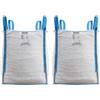 VRYSAC Confezione da 2 Sacco Big Bag 1000 Kg per Escombros, Giardino,