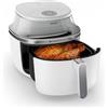 Philips Friggitrice ad Aria Bianca 2000W 7.2L RapidAir Philips NA341/10 con Finestra