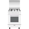 Glem Gas A654MX6 cucina Elettrico Bianco