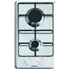 Glem Gas GT32IX piano cottura Acciaio inox Da incasso 30 cm 2 Fornello(i)