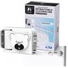 Foyer Nuage Filo stendibiancheria allungabile in TPU, lunghezza 4,1 m, per inter