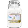 Yankee Candle Candela profumata | Candela in giara grande Snowflake Kisses | Dur