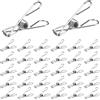 zrfgbxim 60 PzMollette in Acciaio Inox per Stendibiancheria, Mollette Panni, Piccole Moll