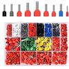 Lytool 1200 Pezzi Puntalini Doppi 0.5-6mm²,Kit Puntalini Elettrici 0.3-16mm²,Pun
