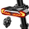 Eurowagens Bicicletta Coda Luce Con Turn E Freno Furto Allarme Telecomando