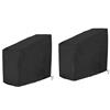 Eurowagens Eserzio Coprimoto Verticale Interno Ciclismo Cover 2Pack Nero