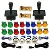 Eurowagens Per Geo Arcade Gioco Kit Fai da Te USB Tavola Controller per PC Zero Delay US 8