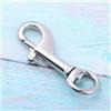 Acciaio Inossidabile Rotonda Eye Girevole Bolt Snap Hook 68 Millimetri Catena