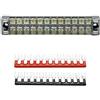 Eurowagens 600V 15A 12 Positioni Barrier Strips Doppia Fila Morsetti Elettrici A Vite