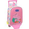 safta PEPPA PIG BABY PIG - Zaino per asilo nido con safta Cart, ideale per bambini di diverse età, comodo e versatile, qualità e resistenza, 22 x 10 x 27 cm