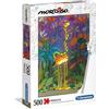 Clementoni - 35079 - Mordillo Puzzle - The Lover - 500 Pezzi - Made In Italy - P