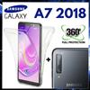 COVER 360° FRONTE RETRO + PELLICOLA VETRO FOTOCAMERA PER SAMSUNG GALAXY A7 2018