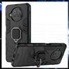 COVER PER XIAOMI REDMI NOTE 9 PRO 5G CUSTODIA RIGIDA MAGNETICA ARMOR RING NERA