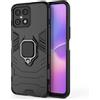 COVER PER HONOR X8 CUSTODIA ANTIURTO RIGIDA MAGNETICA ARMOR RING NERA GUSCIO