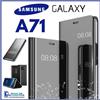 COVER FLIP PER SAMSUNG GALAXY A71 CUSTODIA LIBRO A SPECCHIO CLEAR VIEW 360° A 71