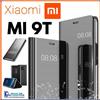 COVER FLIP PER XIAOMI MI 9T / 9 T PRO CUSTODIA A LIBRO CLEAR VIEW 360° NERA MI9T