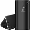 COVER FLIP CLEAR VIEW Per SAMSUNG GALAXY A52S 5G CUSTODIA SLIM A SPECCHIO LIBRO