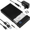 LIDOUYA USB 3.0 Docking Station SSD Hard Disk Esterno per Case HDD e SSD 3,5 '/2,5 '