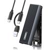 FIDECO Case SSD M 2 NVMe USB 3.2 Gen 2 10Gbps Adattatore NVMe USB SSD M2 NVMe