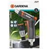 Gardena 18306-20 Premium Kit Robusta Lancia di Lavaggio e Raccordo Acquastop