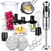 KT-24 Sp. z o.o. Lehmann Set frullatore a immersione Chopsui, 1200 W, frullatore ad