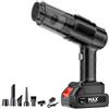 Aspirapolvere Portatile Potente Ricaricabile ASPIRA e SOFFIA Auto Casa PC 48V