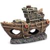 Eurowagens Acquario Pirata Pesce Nave Ornamentale Riparo Accessorio Decorazione Resina 1