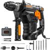DOVAMAN RH15A Martello Perforatore SDS-Plus, 1500W Martello Demolitore con 4 Fun