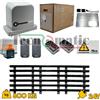 NICE ROBUS RBS 600KG KIT AUTOMAZIONE SCORREVOLE 24V +6MT CREMAGLIERA RBS600BDKCE