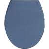 Wenko Samos, sedile duro in plastica, Bleu Foncé, 37.5 x 44.5 x 10 cm