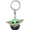 Funko POP Keychain Grogu Baby Yoda Mandalorian Portachiavi Vinile