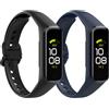 MoKo 2 Pezzi Cinturino Compatibile con Samsung Galaxy Fit 2, Cinturini Sportivo